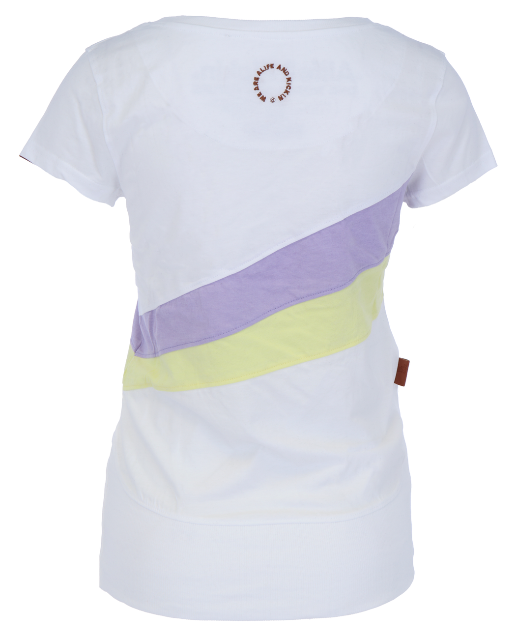 ALIFE AND KICKIN CLEA AK SHIRT Damen T-Shirt Color-Block-Design